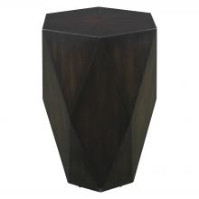 Uttermost 25492 - Volker Black Wooden Side Table